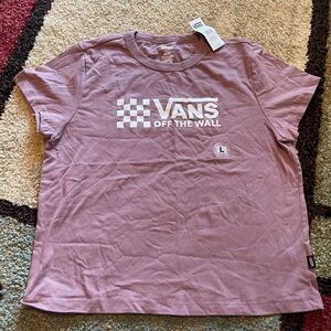 Vans Dusty Rose Checkered T-Shirt